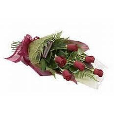 Valentines 6 Red Rose bouquet - Heidelberg Online Florist