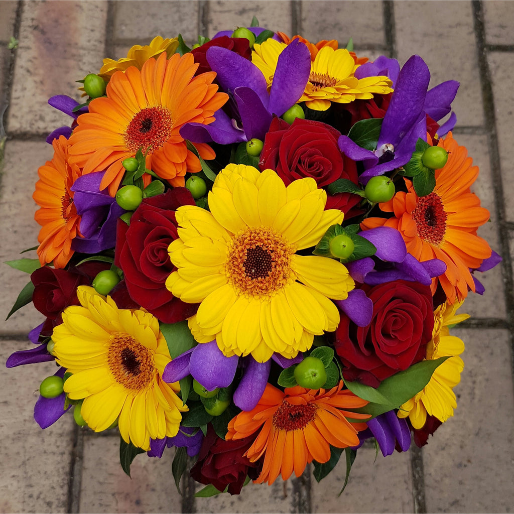 Wedding - Gerbra mix Bouquet - Heidelberg Online Florist